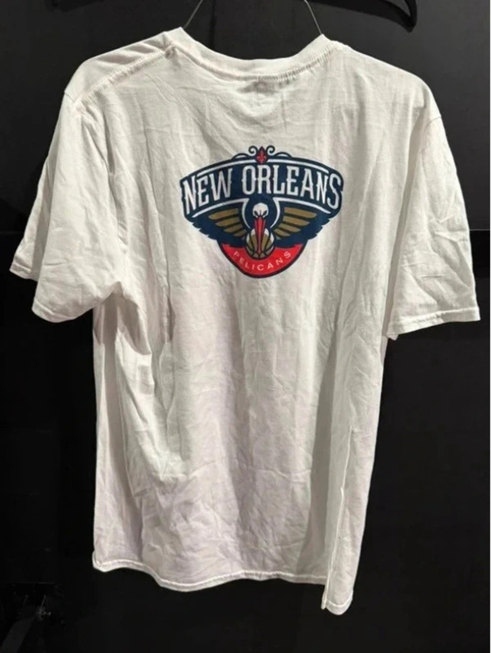 New Orleans Pelicans White Graphic Tee